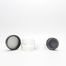 3ml 5ml 7ml 10ml Mini Small Cream childproof glass cosmetics jar with lid 1 gram glass container CF-37AN